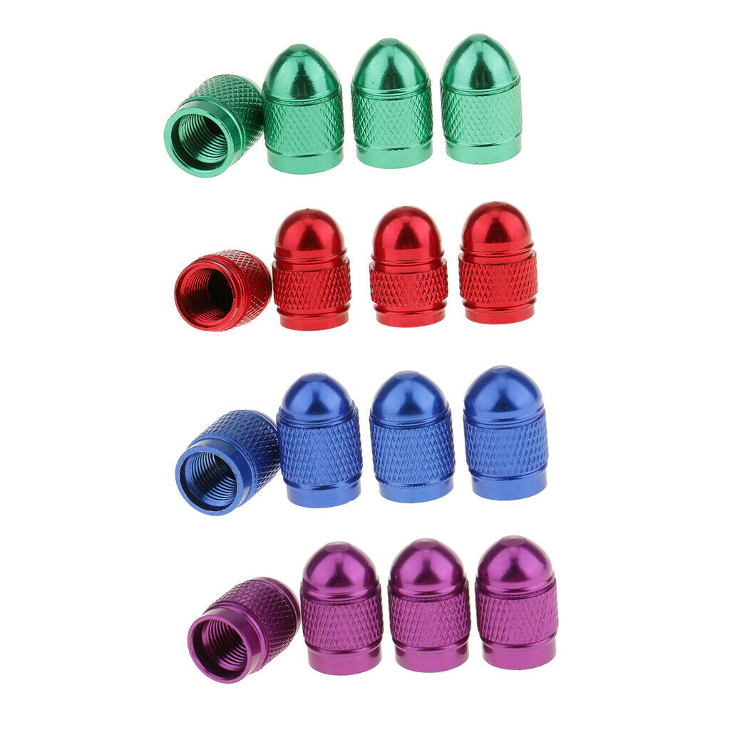 16 Pieces Tire Cover Rubber Tire Valve Stem  Dustproof Tire Air Valve for Cars