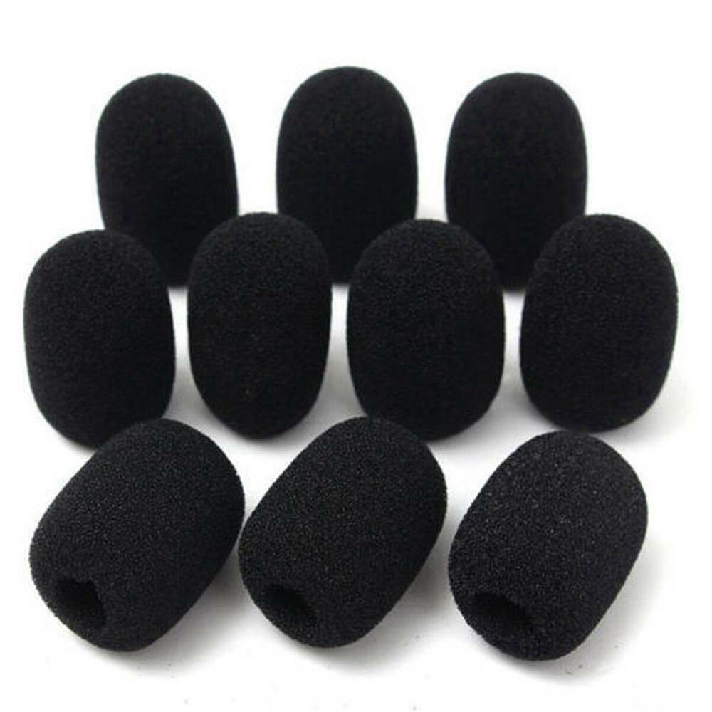 Wholesale 10Pack Microphone Headset Grill Windscreen Sponge Foam Soft Mic Cover