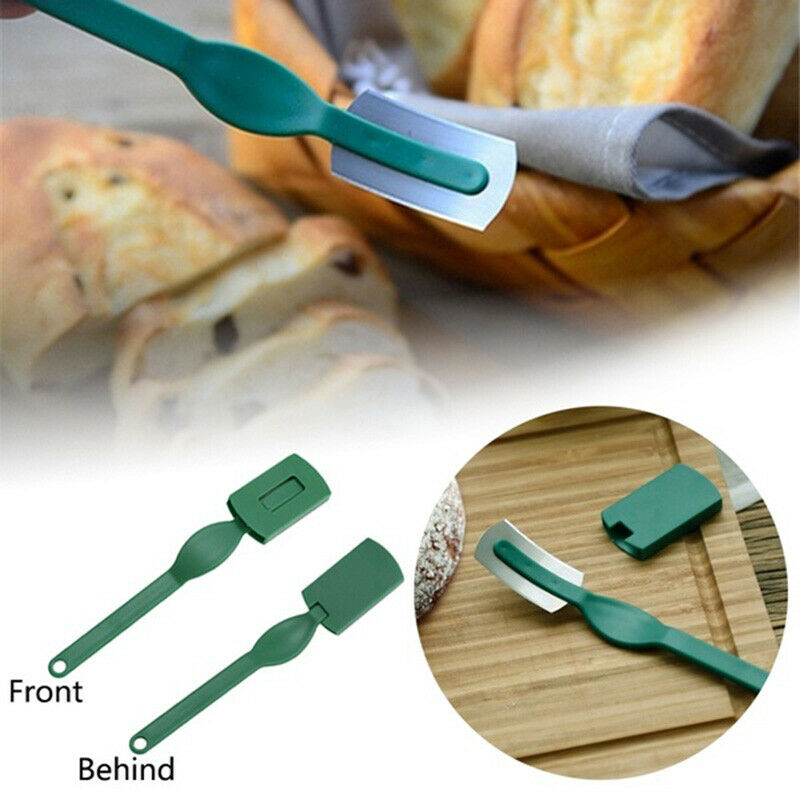 Curved Bread Lame Cutting Tools Dough Making Bread Scraper Bakery Baking .l8