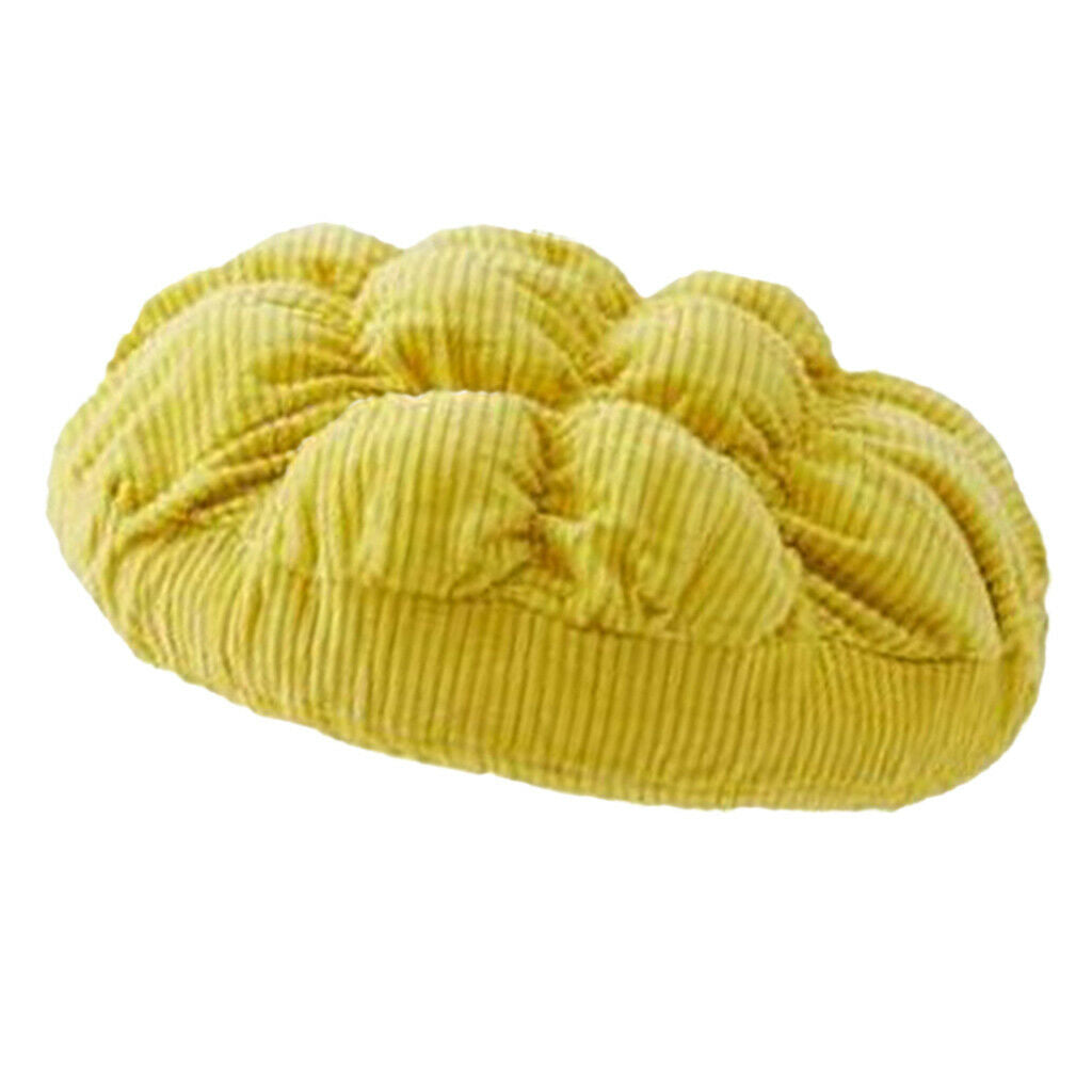 Kids Stool Cover Chair Seat Cushions Sleeve Protectors Round Yellow