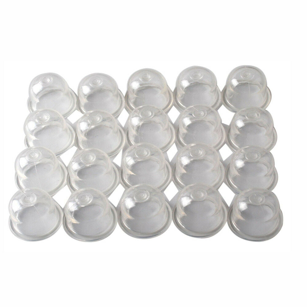 20Pcs PVC Transparent Primer Bulbs Pump For Stihl Shindaiwa Homelite Echo Walbro