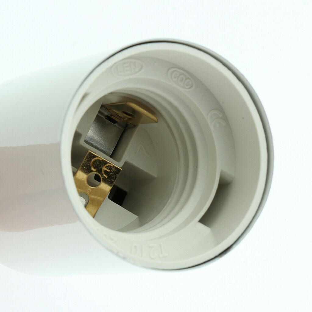 1 Pc Ceiling Lamp / Pendant Light Holder for E27 Screw-type Bulb Light White