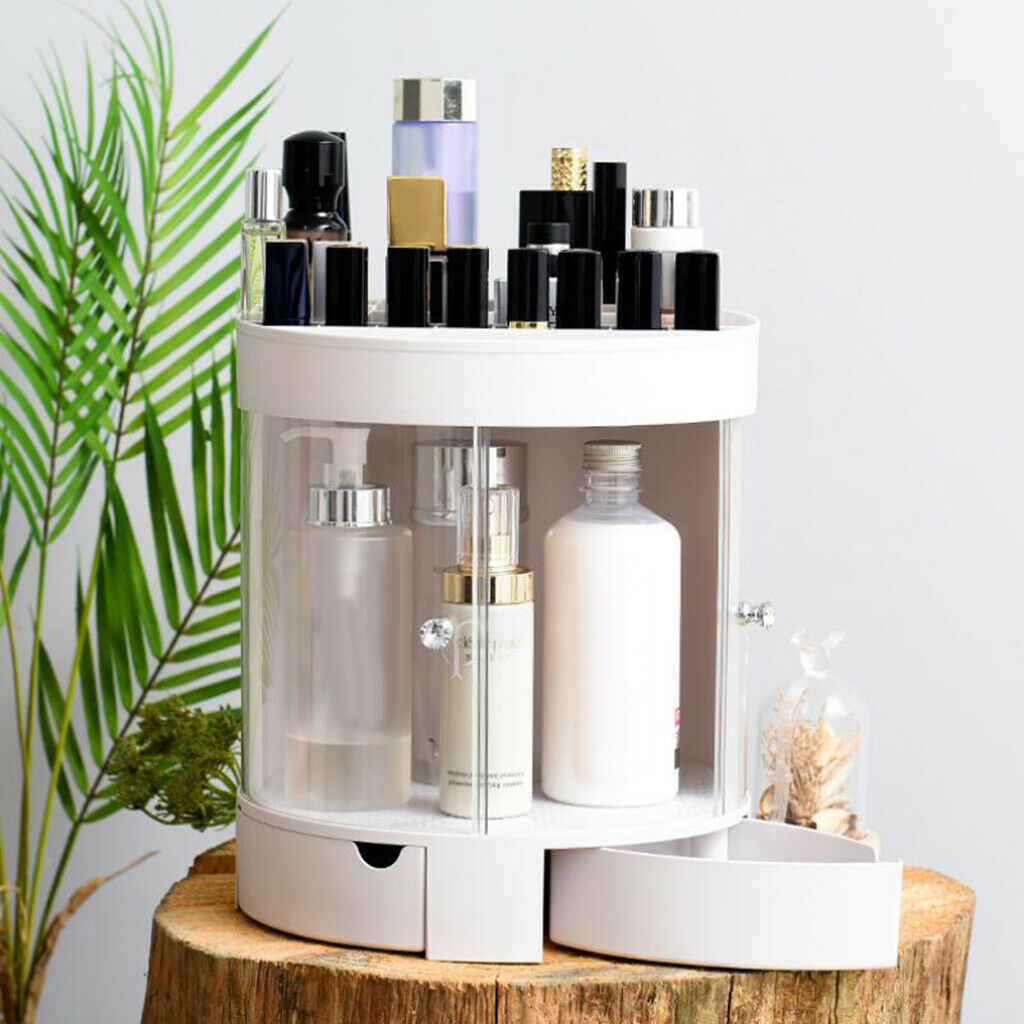 Makeup   Organizer   Plastic   Cosmetic   Storage   Jewelry   Display   Box