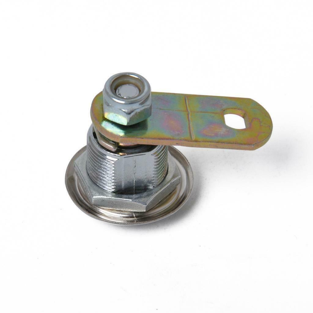 Tubular Cam Lock W/ 1-1/8" Cylinder 2 Keys Alike Pull Drawer Cabinet Toolbox