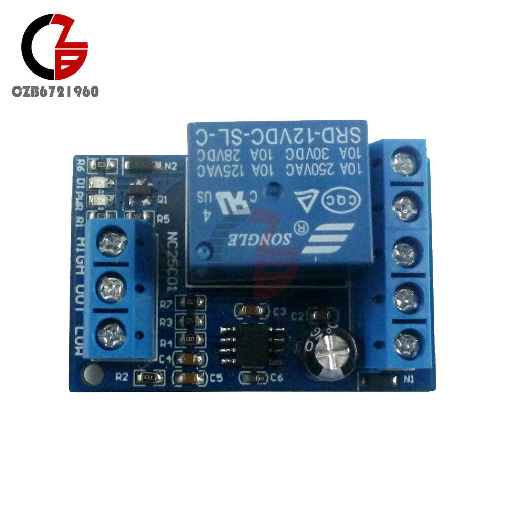 Water Pump Auto Controller DC12V Liquid Level Sensor Relay for Aquarium Tower