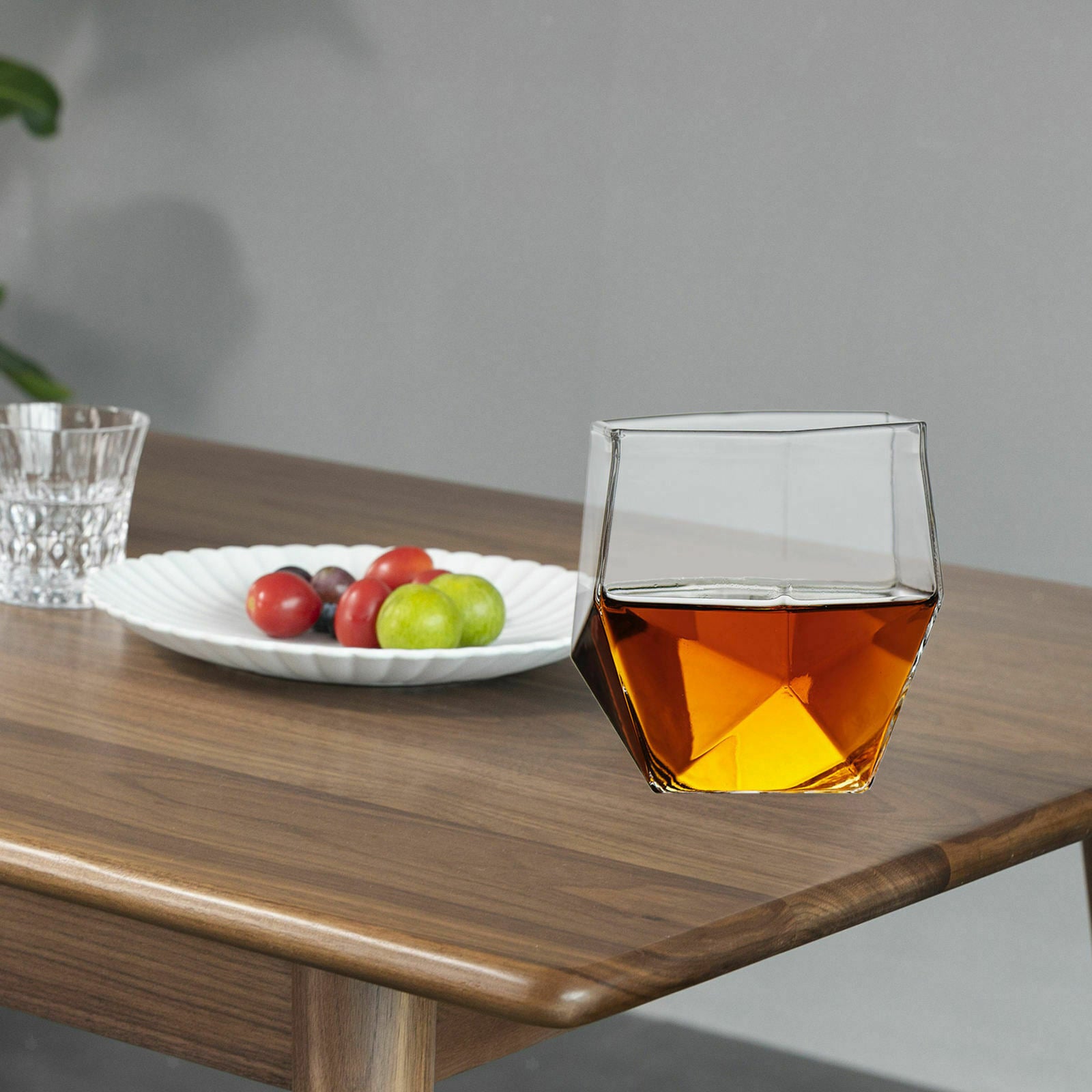 Unique Geometric Flip Cup Creative Triangle Flip Cup Wine Glass for Kitchen