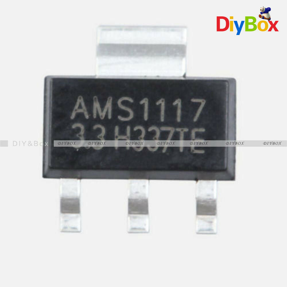 10PCS AMS1117 LM1117 1A 5V SOT-223 Voltage Regulator NEW