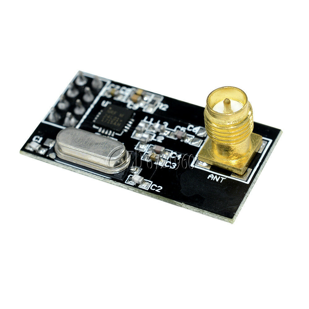 2PCS NRF24L01 + Wireless Transceiver Module + SMA Antenna Arduino 2.4G