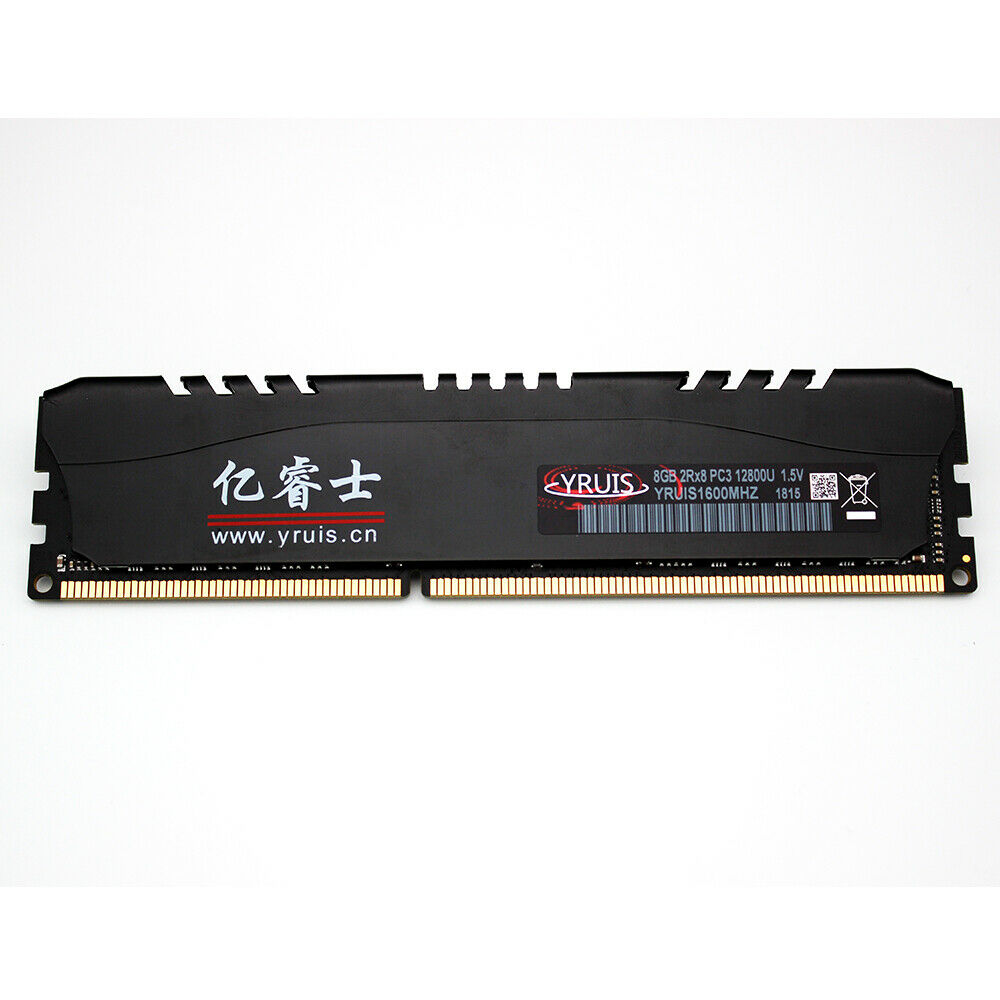 8GB DDR3 DIMM Desktop PC3-12800 DDR3-1600MHz 1.5v 240-Pin DDR3 Desktop Memory