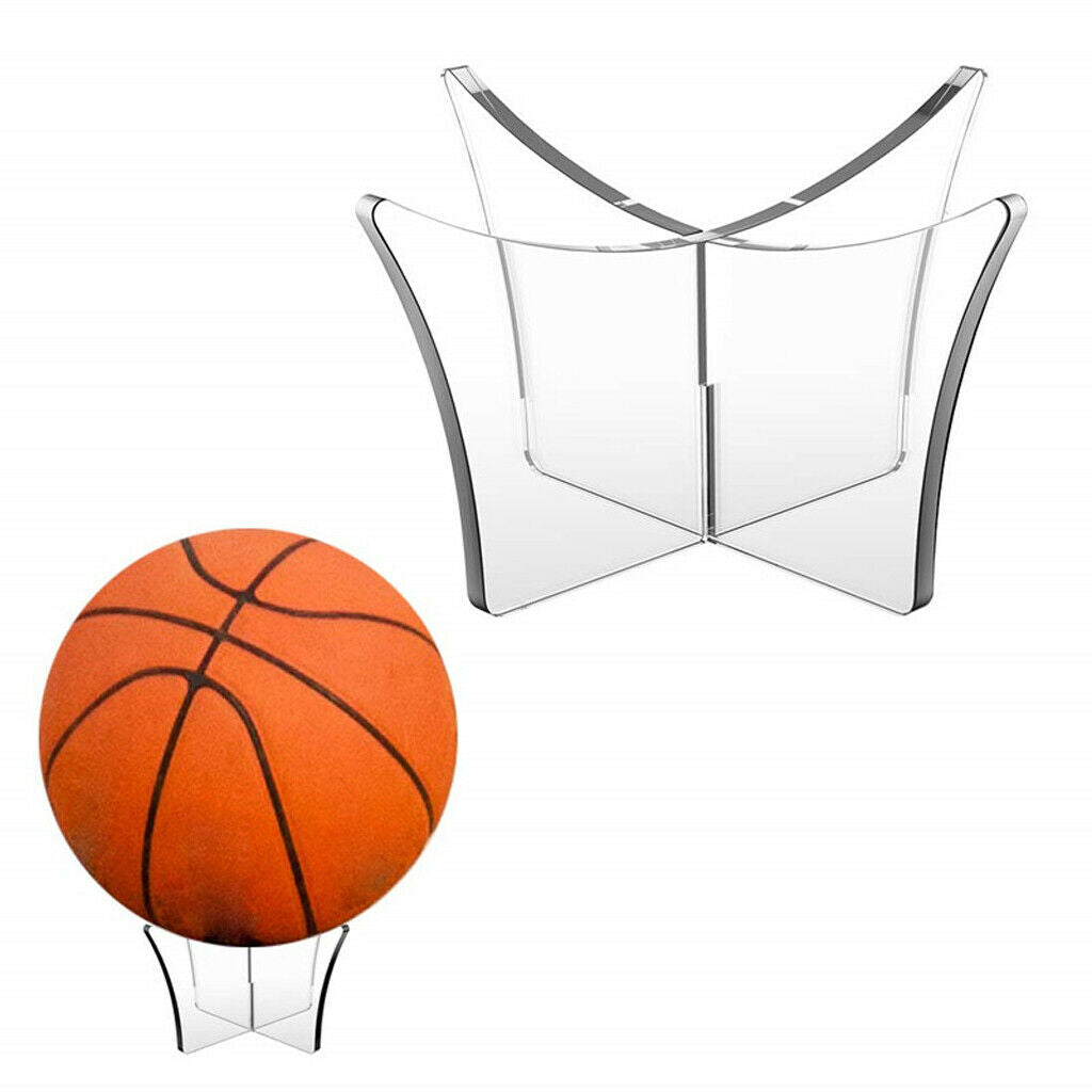 Acrylic Stand Basketball Volleyball Football Rugby Soccer Holder Support