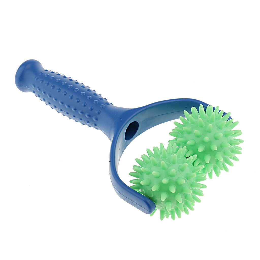 2 Pieces Spiky Acupuncture Shoulder Muscle Massager Roll Massage Ball