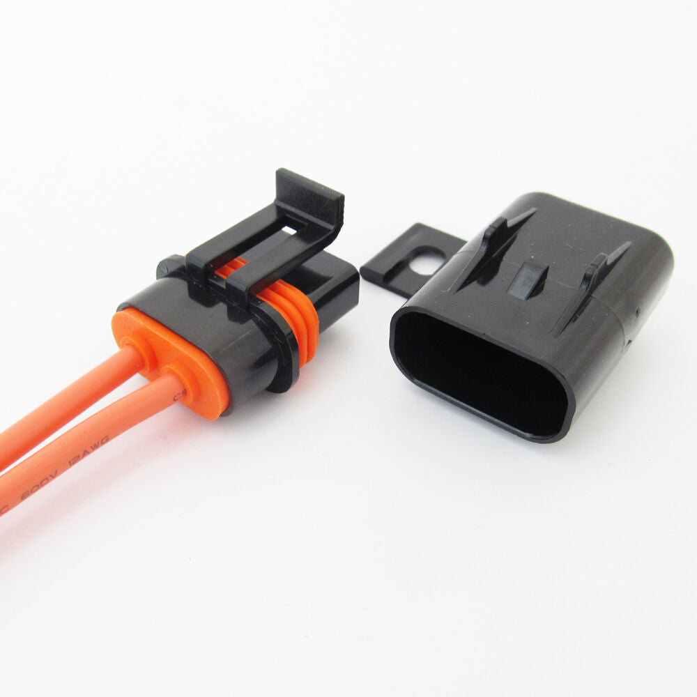 1set Fuse Holder HQ In Line 12AWG Waterproof Snap Lock Blade for Car/Boat/Truck