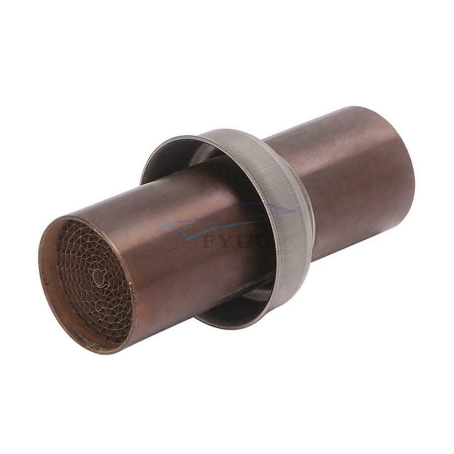 1PC 35×100mmUuniversal Three-way Catalytic Muffler Pipe Motorcycle Exhaust Pipe