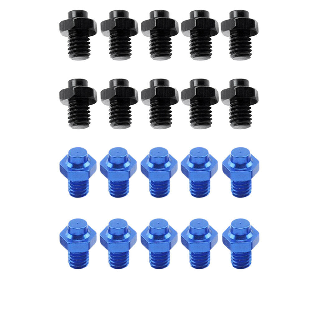 20pcs Anti-Slip Aluminum Alloy Bike Pedal Screw Bolts Mountain Bike Pedal Fixed