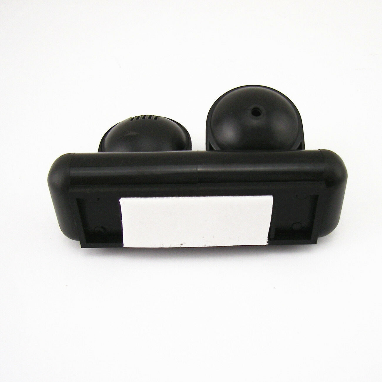 Car 2in1 Black Removable Guide Directional Ball Compass & Thermometer Adhesive