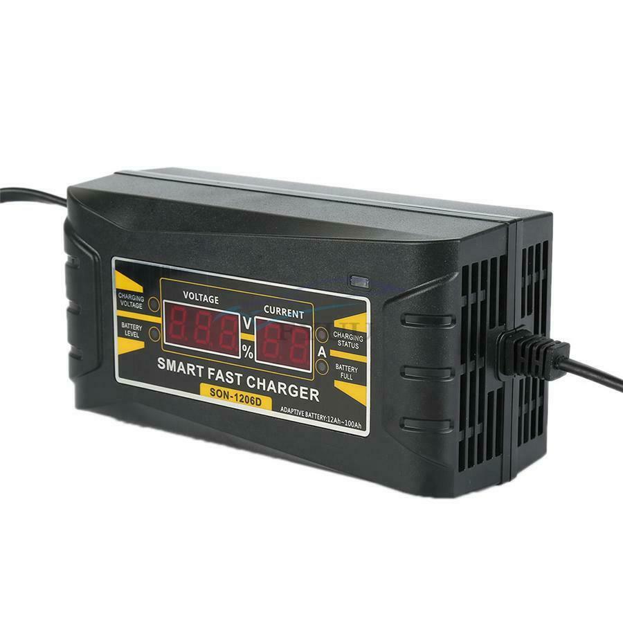 12V 10A Circuit Protection MCU Controller PWM Charging Mode Battery Charger-USA