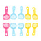 10x Classical Plastic Pet Mat Litter Scoop Hamster Poop Scooper for Hamster