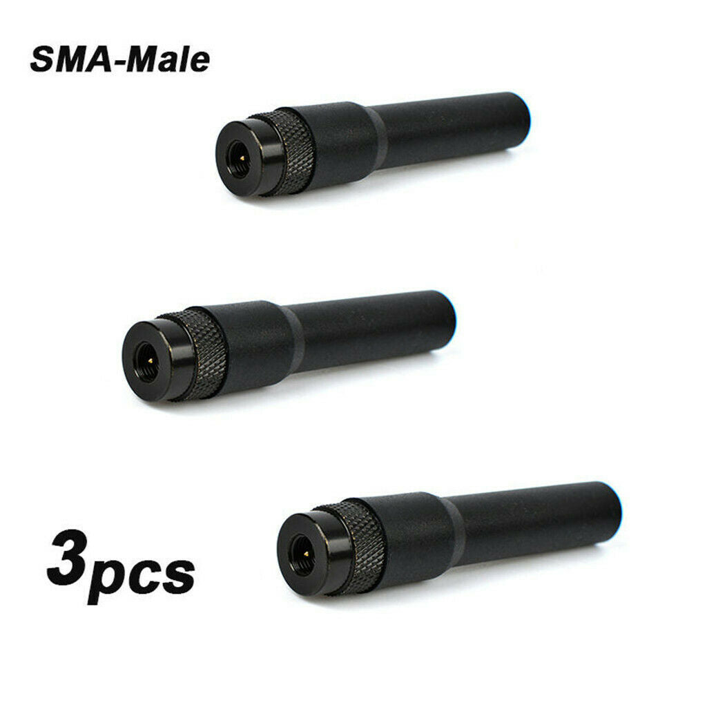 3 pieces SMA male antenna SMA connector antenna 144MHz / 430MHz hand-held