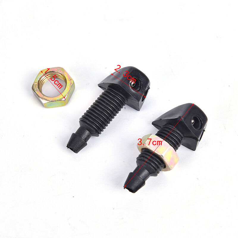 1PC Universal Washer Bonnet Front Windshield Water Sprayer Auto Wiper Jet NozzDD