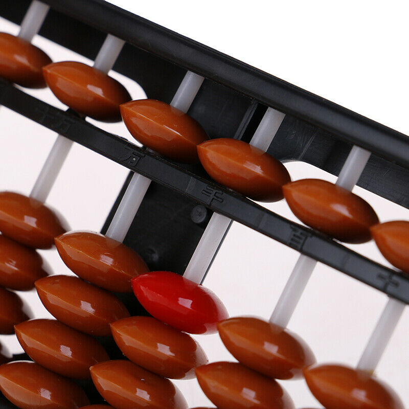 13 Grades Abacus Beads Column Kid School Learning Tools Educational Math Toys TL