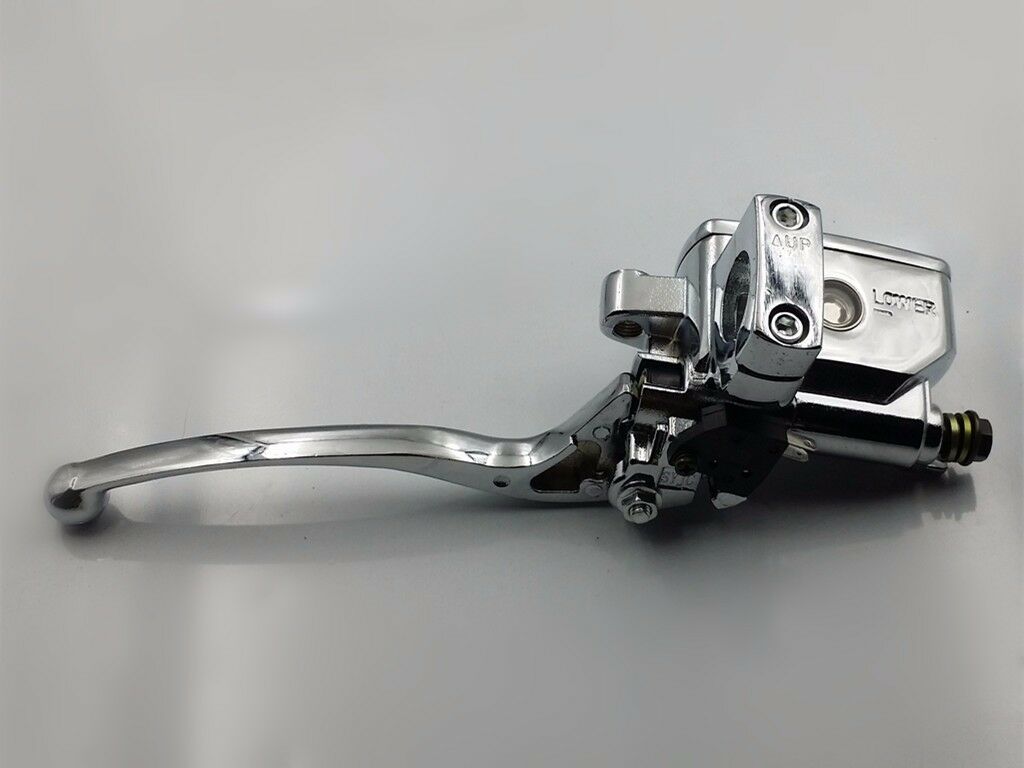 1" Handlebar Left Hydraulic Clutch Reservoir Master Cylinder Motorbike CB Custom