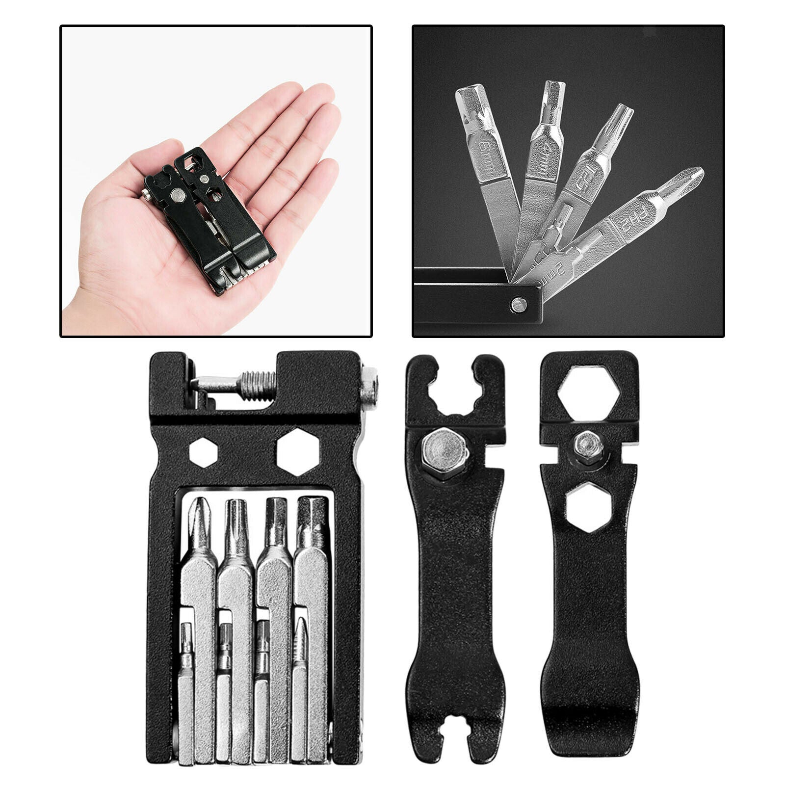 Bicycle Spoke Wrench Disc Brake Alignment Wrench MTB Repair Tool Accessory