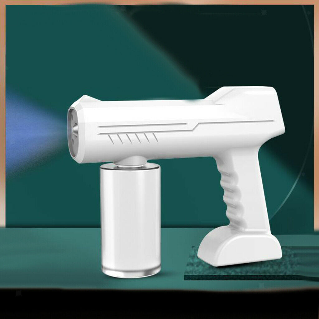 USB Rechargeable Nano Blue Light Steam Spray Disinfection Sprayer Gun 300ml
