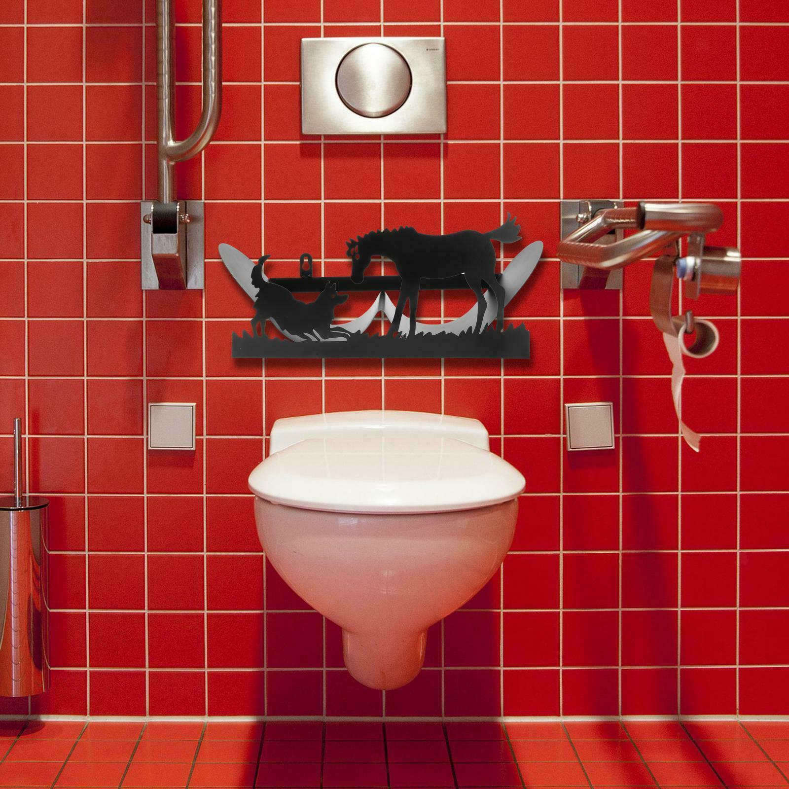 Toilet Paper Roll Holder Metal Bathroom Storage Hotel Table Top Home Decor