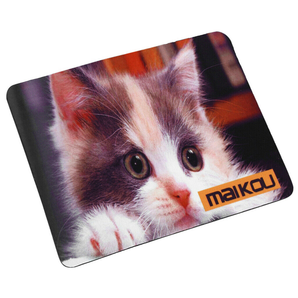 Maikou Gaming Mouse Pad Computer Desk Mat 180*200mm white + gray