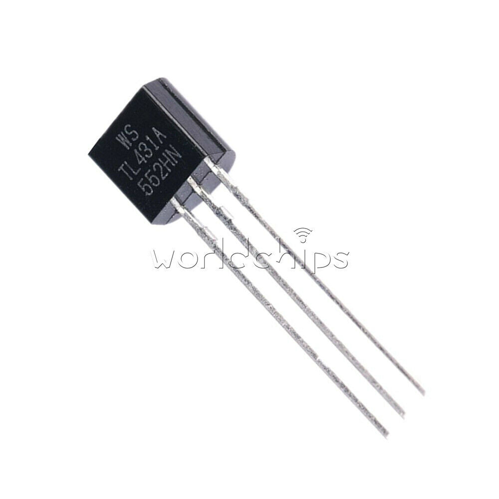 50PCS TL431A TL431 TO92 Programmable Voltage Reference