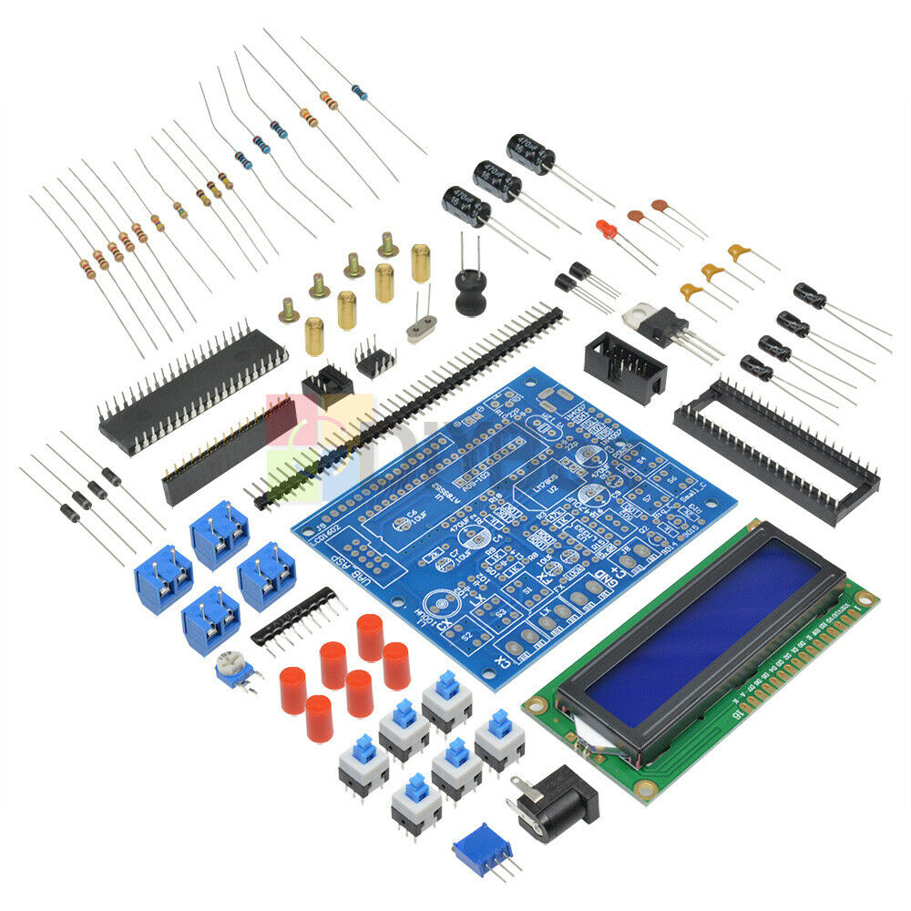 DIY Kit LED Capacitance Frequency Inductance Tester Meter / 51 microcontroller
