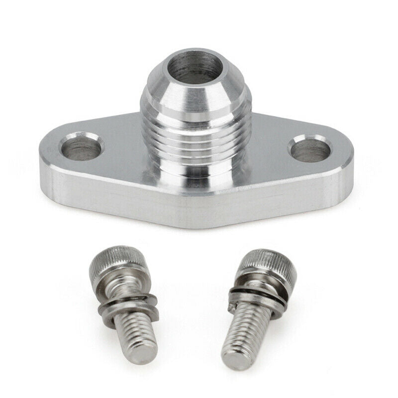 Billet Turbo Oil Drain Return Flange 8AN 38mm Fits For KKK K03 K04 T517Z T518Z
