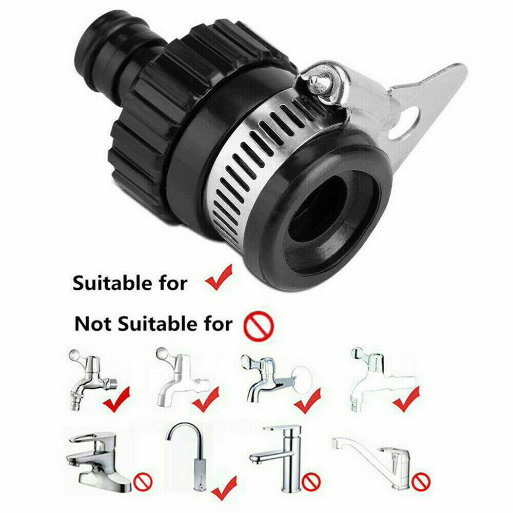 Universal Water Quick Faucet Adapter Tap Connection Garden Hose Pipe Fitting 1PC