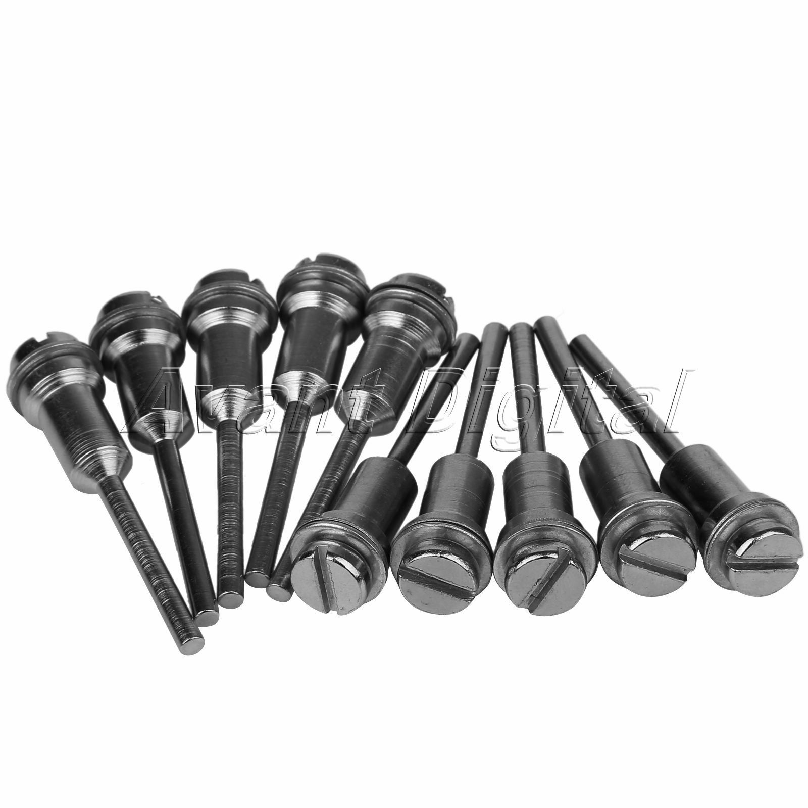10pcs Shank Screw Mandrel HSS Cutting Arbor for Cut-Off Wheel Rotary Tool