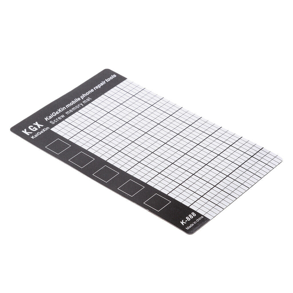 Magnetic Screw Memory Chart Mat Repair Work Pad Magnetic Project Mat