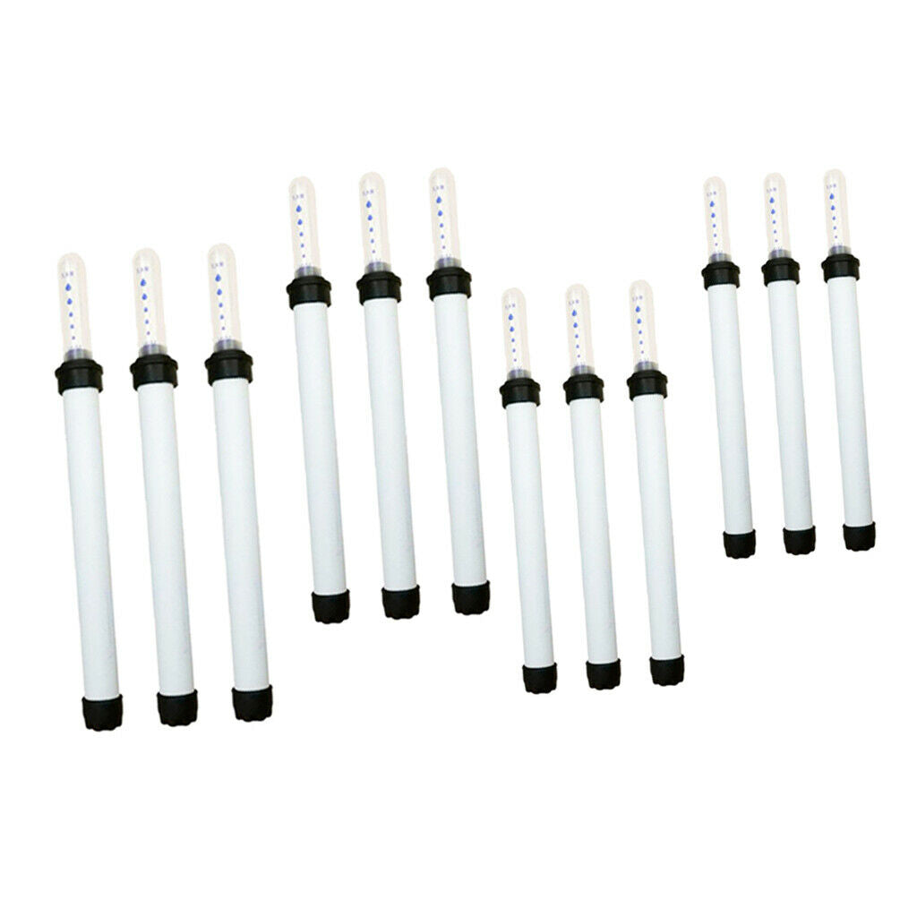 12Pcs Plant Water Level Indicator Kit Soil Moisture Meter Sensor Gauge