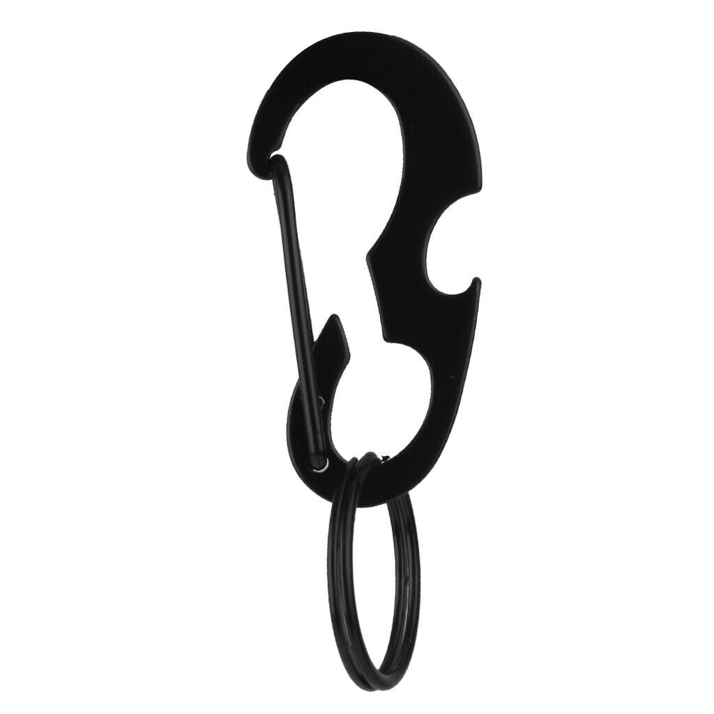 3x Portable Spring Snap Carabiner Keychain  Buckle