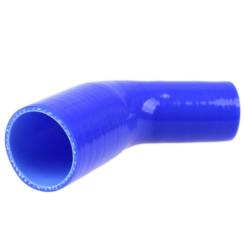 Universal Ca Elbow Silicone Hose 45 degree 2.5"-2" reducer COUPLER Blue