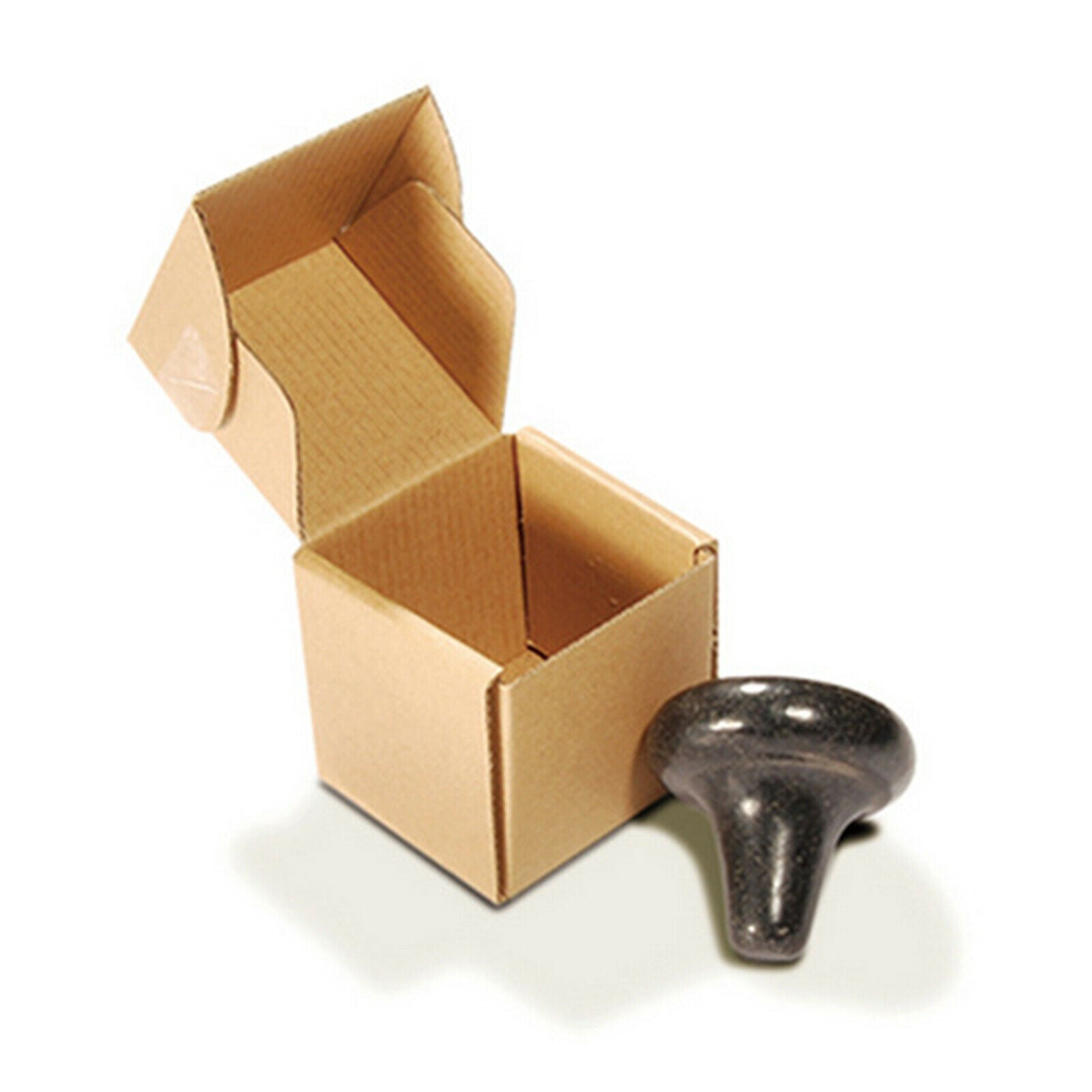 2 Piece Spa Therapy Hot Massage Stone Body Lava Basalt Tool 6.3x6.3x5.3cm