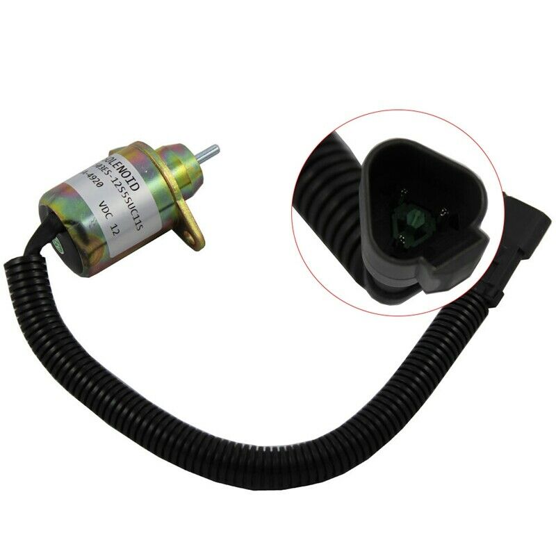Stop Shut Off Shutdown Solenoid for Yanmar Engine Replaces Thermo King 41-6383Y6