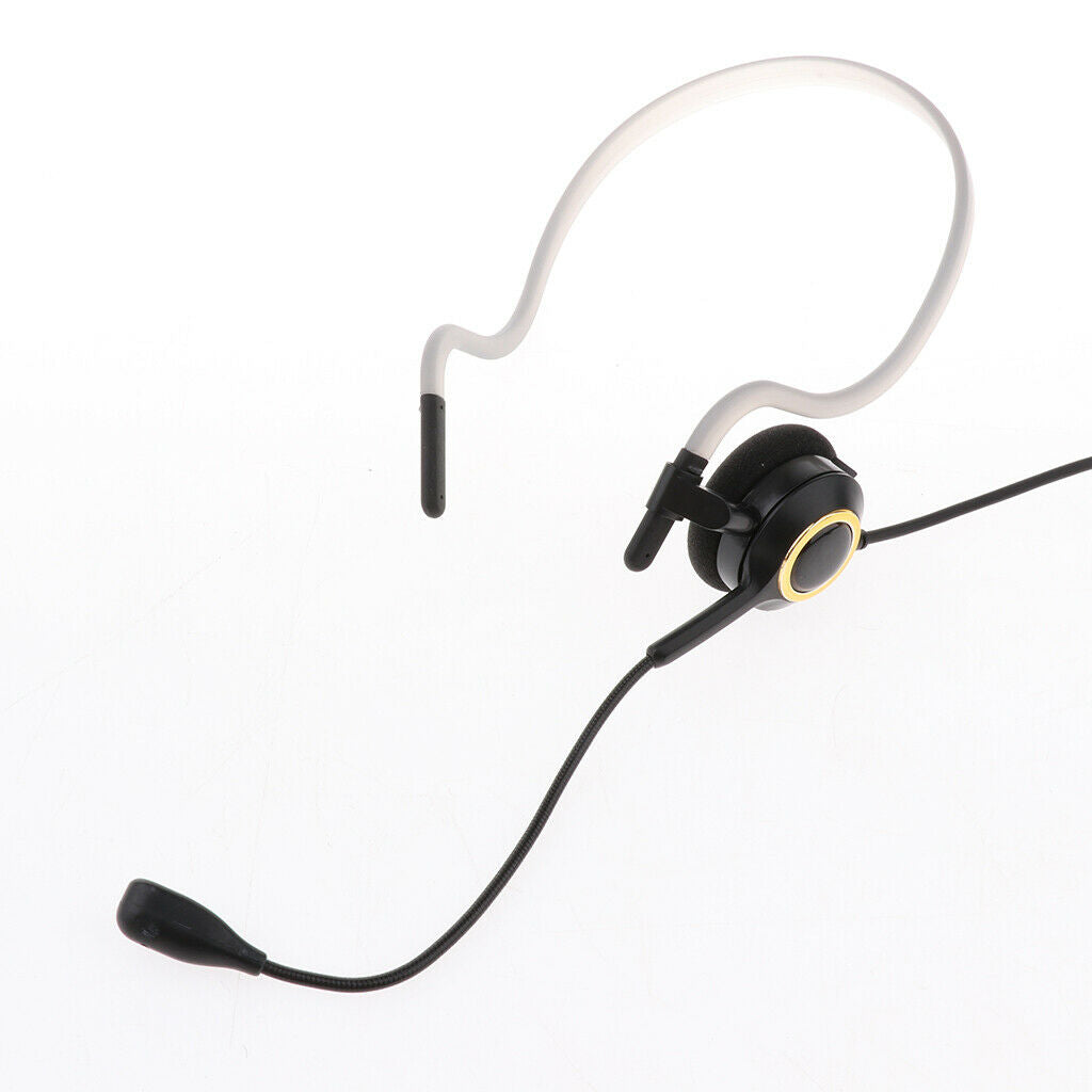 Call center headset with microphone 3.5 mm headset with