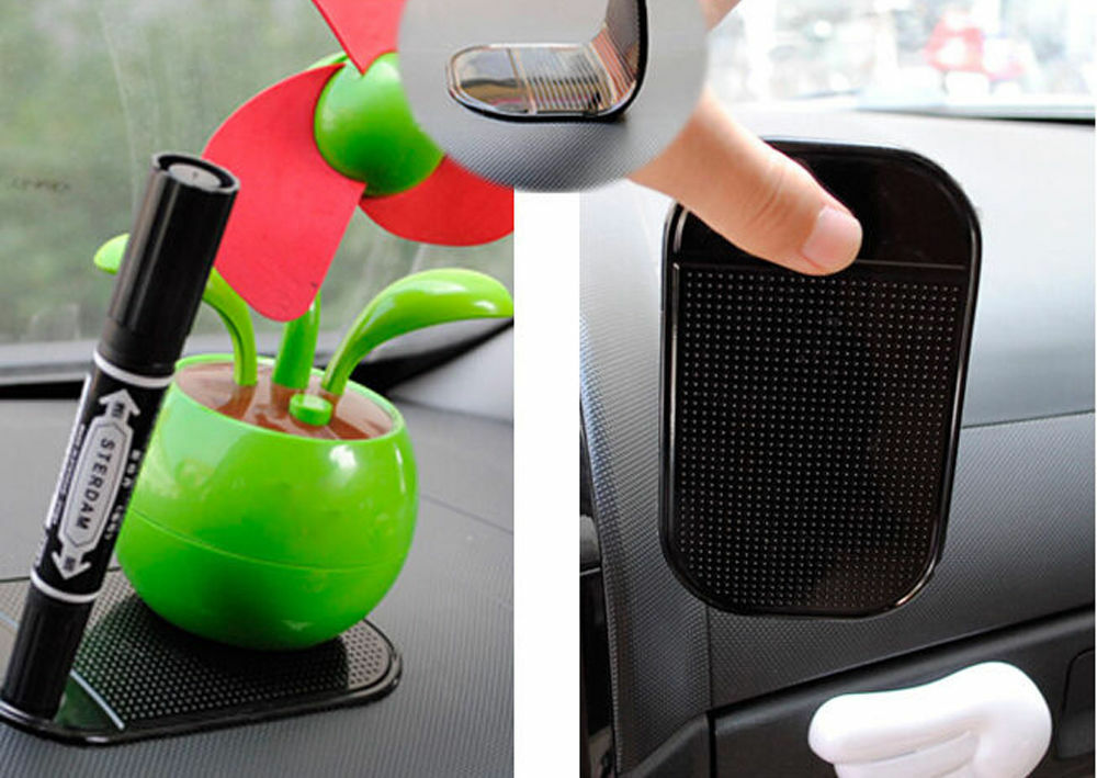 3x Nano Car Magic Anti-Slip Dashboard Sticky Pad Mat Phone Holde.l8