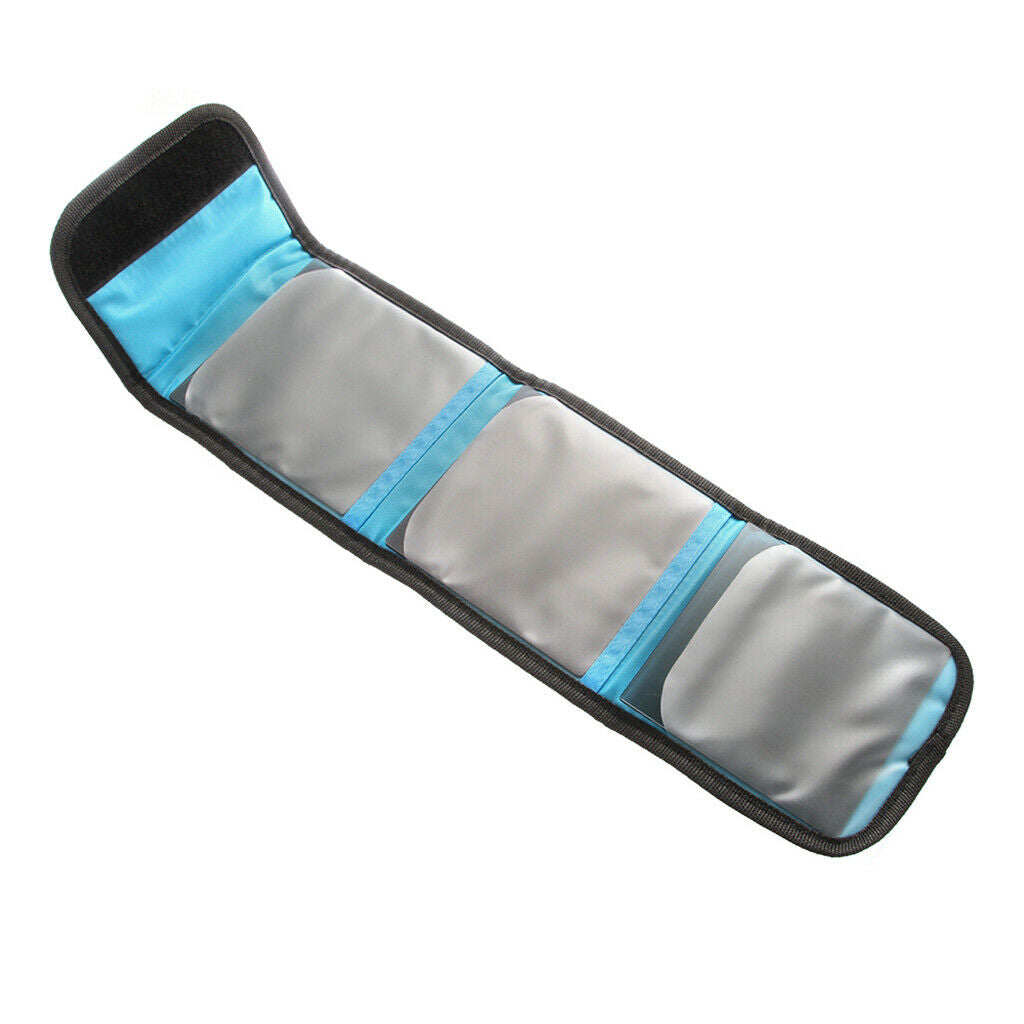 3Solt 3 Pockets Filter Case Wallet Shell Lens Protective Storage Holder