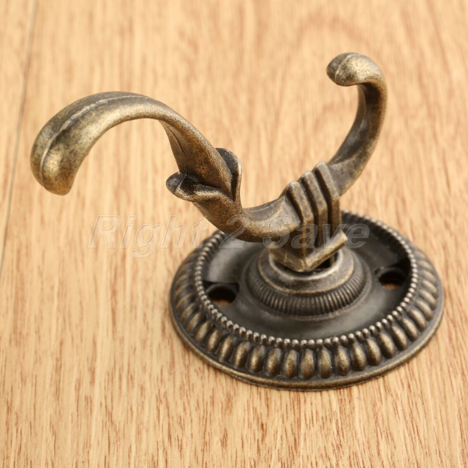 1Pc 75*63*44mm Retro Furniture Cloth Hat Hanging Hook Bathroom Wall Door Hanger