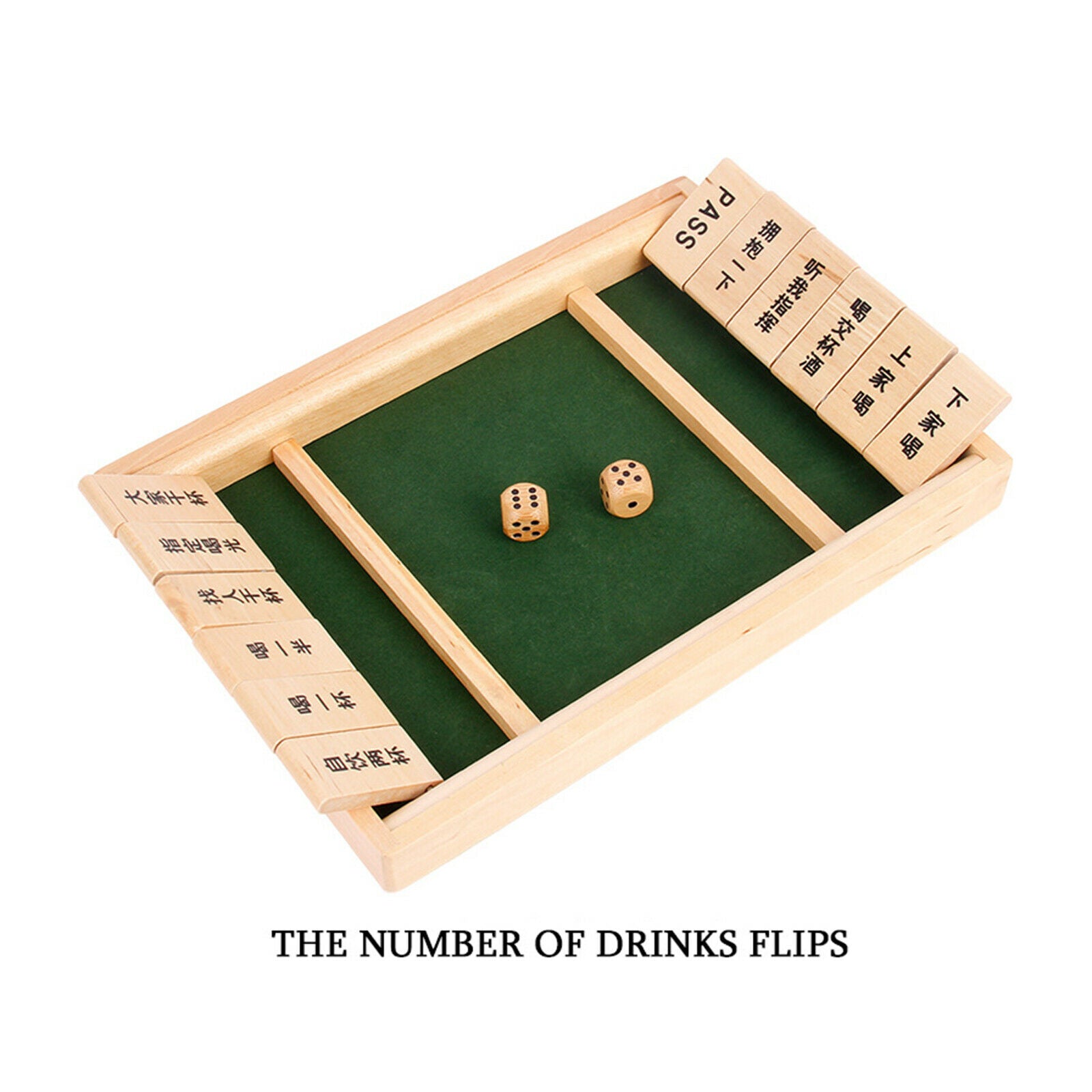 Double-sided Flop Game Play Board Game Indoor KTV Toys Leisure Funny Friends