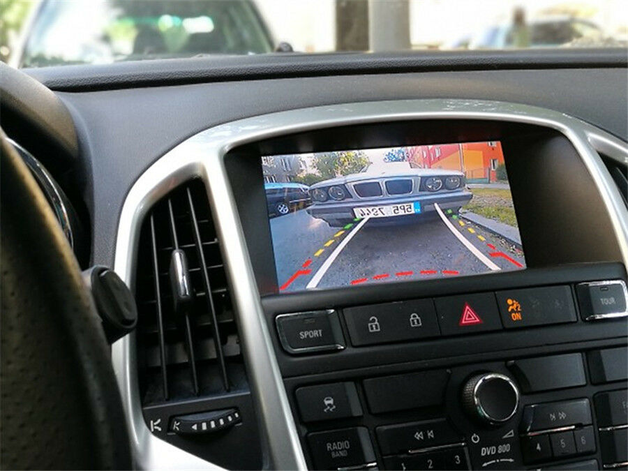 Car Intelligent Dynamic Trajectory Tracks Parking Line Rear View Camera Reverse