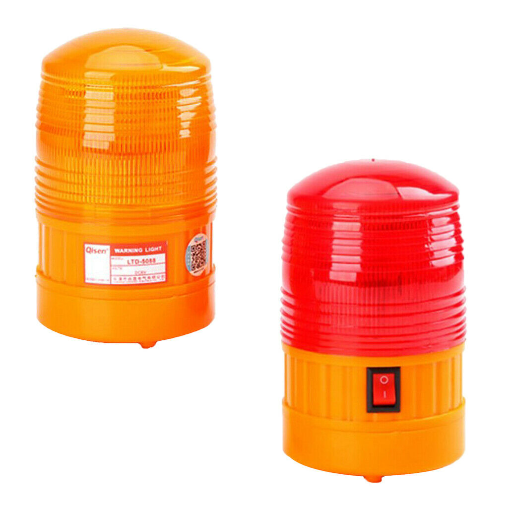 High Intensity Law Emergency Hazard Warning Flashing Car Strobe Light -Red