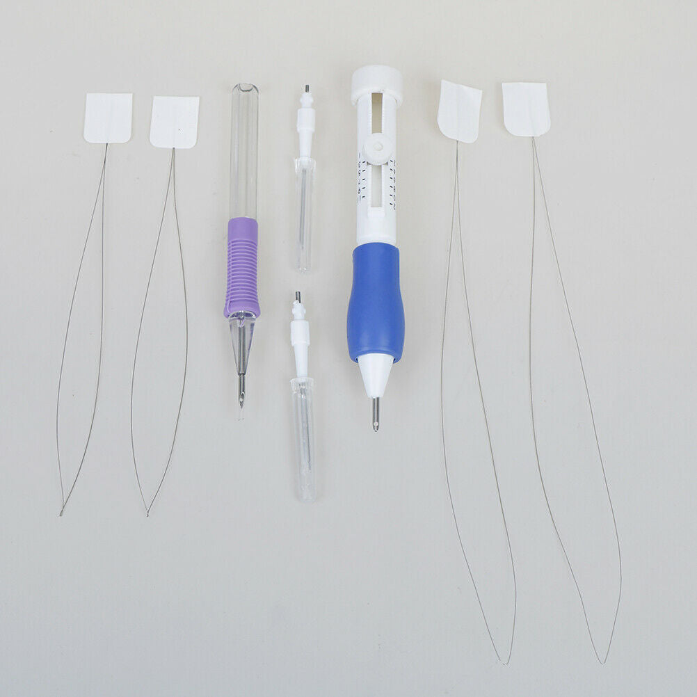 DIY Embroidery Pen Set Knitting Sewing Tool Kit Punch Needle StitchinALUKA Qx