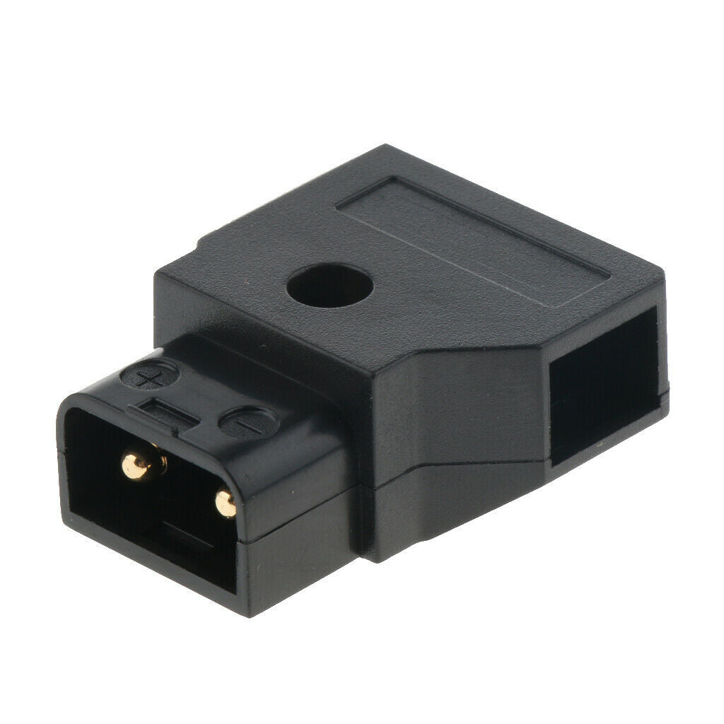 Pack of 2 DIY Male D-Tap Jack Plug Connector Splitter for Digital SLR Power