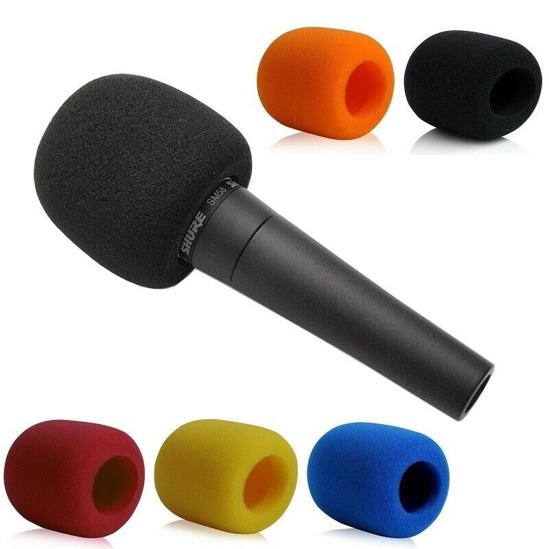 5 Pack Microphone Sock Pop Filter Windscreen Cover for Shure SM58 PG58 BETA58